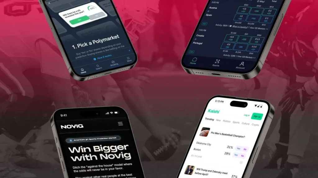 nfl prediction market apps: get best preseason offers from kalshi, novig, polymarket