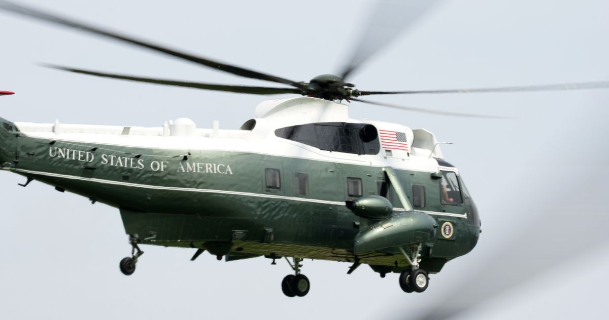 marine one is still having a failure to communicate
