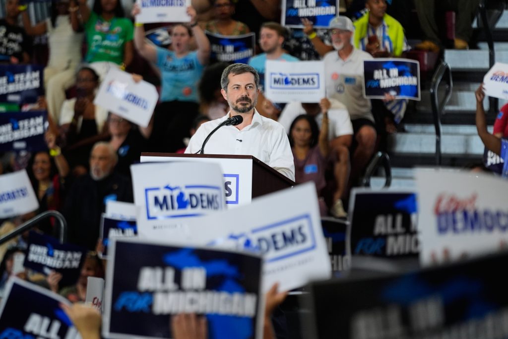 pete buttigieg: everyone’s ‘watching the state of michigan right now’