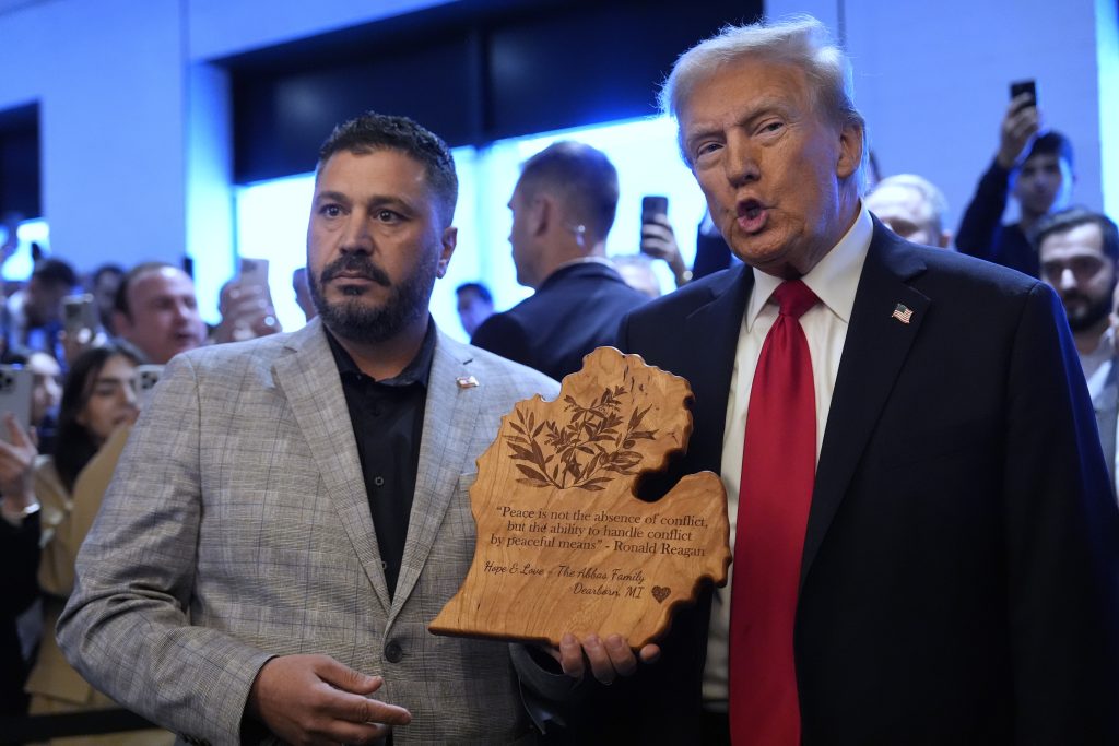 trump won the heart of michigan’s arab american community. they're moving away from mike rogers.