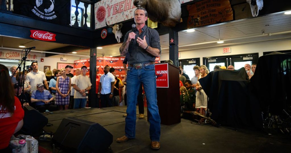 pete hegseth wants promotion to president of war