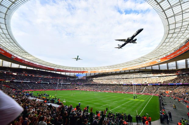 spectator stunned by low flyover at cape town rugby stadium: “probably one of my top 5 moments in my life”