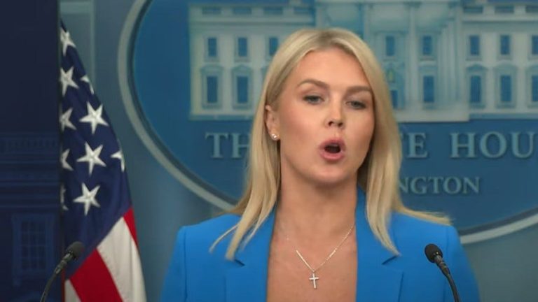 the rats flee the sinking ship as karoline leavitt bolts from trump