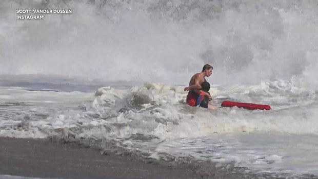 10 year old rescued from rip current by teen lifeguard says he thought he was going to die