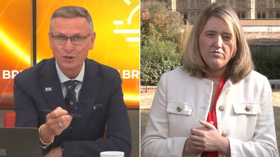 migrant crisis: labour mp challenged on asylum seeker rape guidance in heated gb news grilling