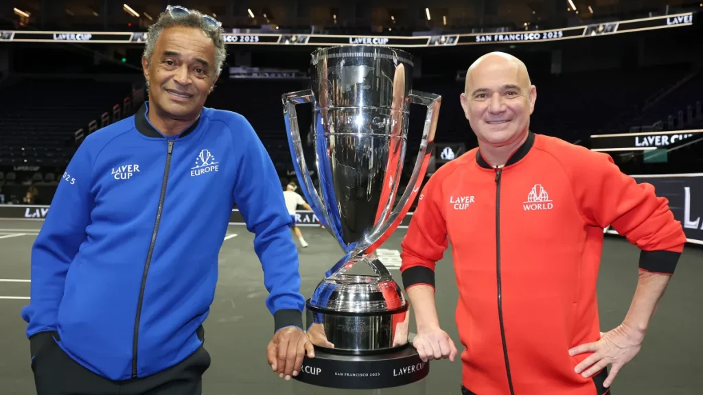 Oh Captain, My Captain: Andre Agassi, Yannick Noah return to lead teams at 2026 Laver Cup oh captain, my captain: andre agassi, yannick noah return to lead teams at 2026 laver cup
