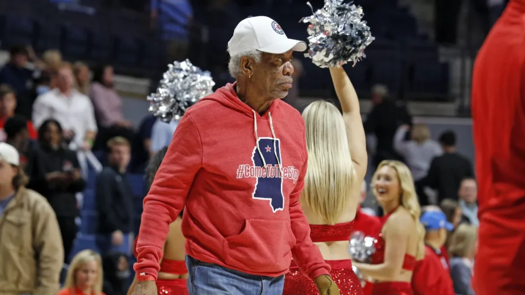 why morgan freeman is actually the perfect college gameday guest picker for lane kiffin's return