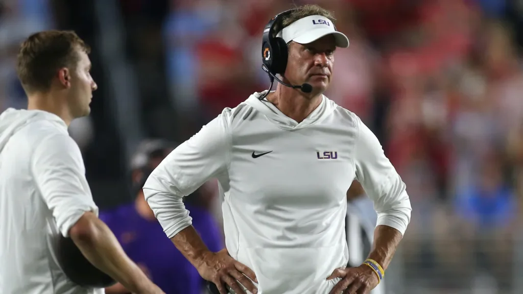 lane kiffin's big game struggles: lsu coach has history of failure when leading top 10 team vs. ranked foe