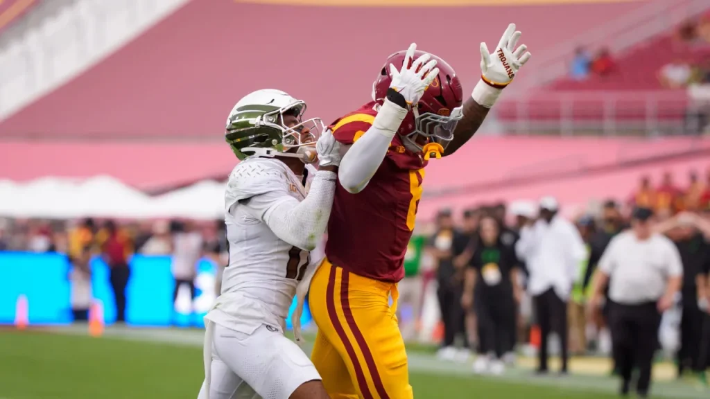usc announces suspension for lb desman stephens ii after celebrating targeting call vs. dante moore