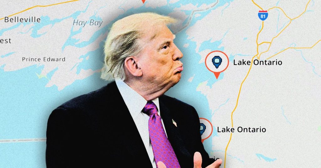 the unlikely winner of trump’s trade war with canada? mapquest.