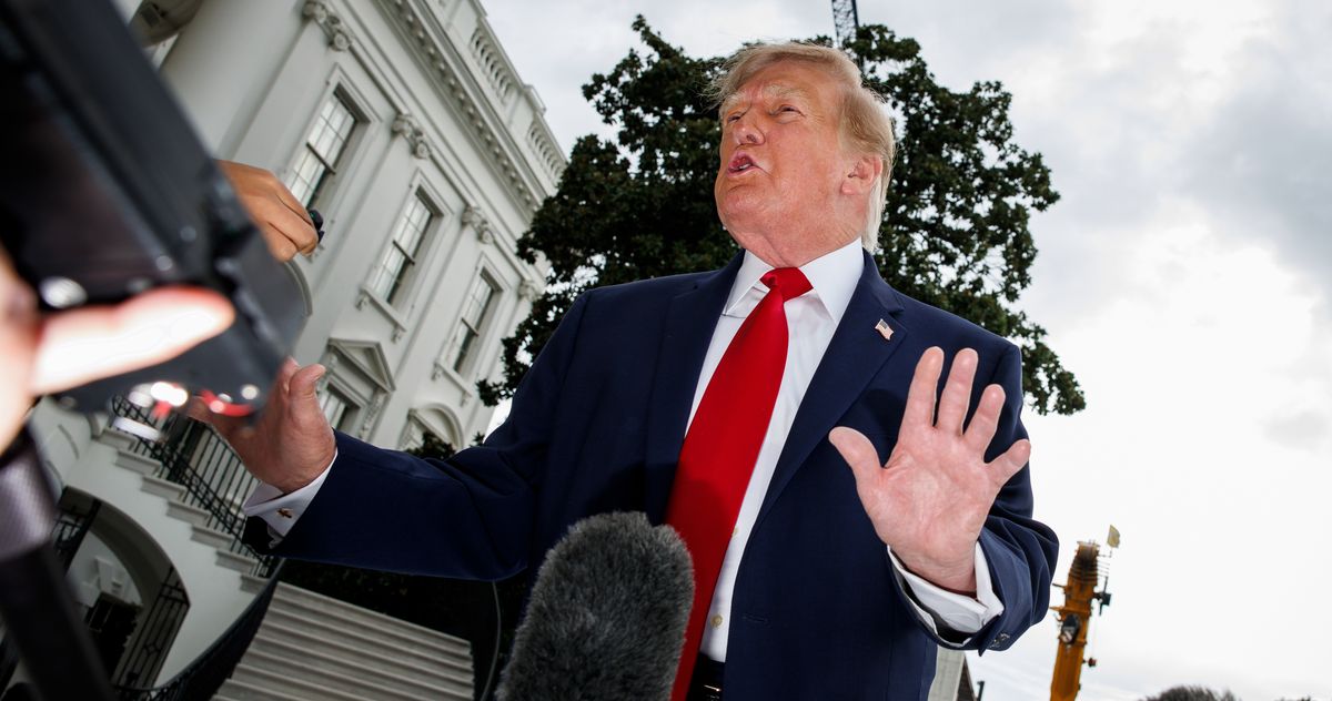 trump scores 98 percent approval (by cherry picking polls)