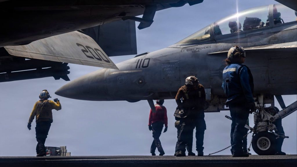 US military carries out new strikes on Iranian targets as hostilities flare us military carries out new strikes on iranian targets as hostilities flare