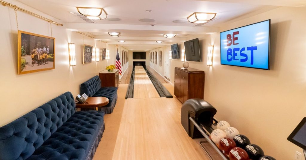 now you’re paying for trump’s fancy bowling alley, too