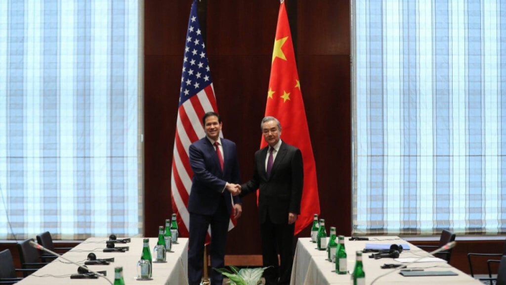 breaking | china’s wang yi holds phone call with rubio days before xi visits us