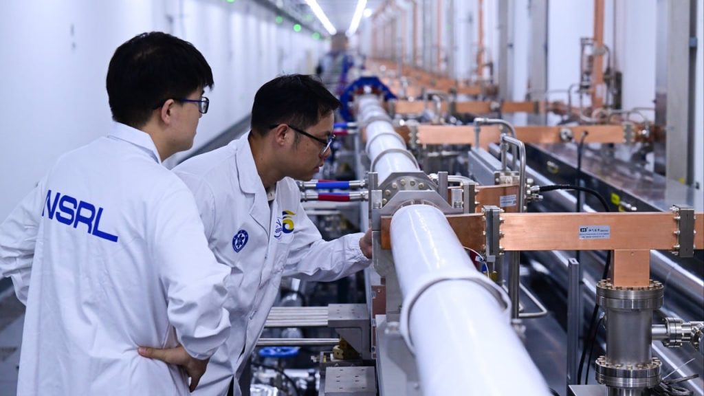 china lights up ‘super microscope’ hopes with world leading electron gun beam