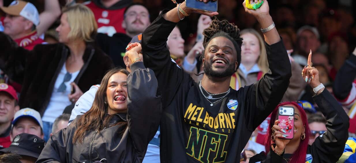 a 16 hour flight, 100,000 fans and an upset: the nfl makes its australian debut