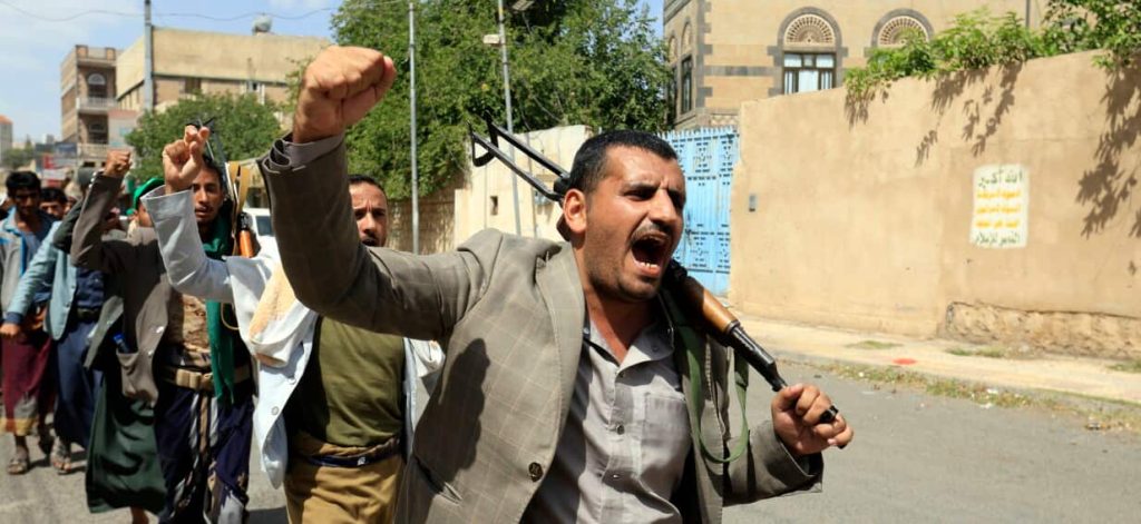 houthi rebels seize strategic port city in yemen, escalating us iran crisis