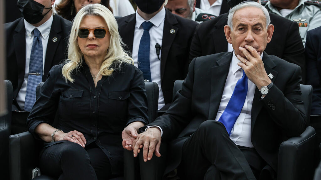 netanyahu's wife shares conspiracy claim that opposition leader knew of oct 7 attacks in advance