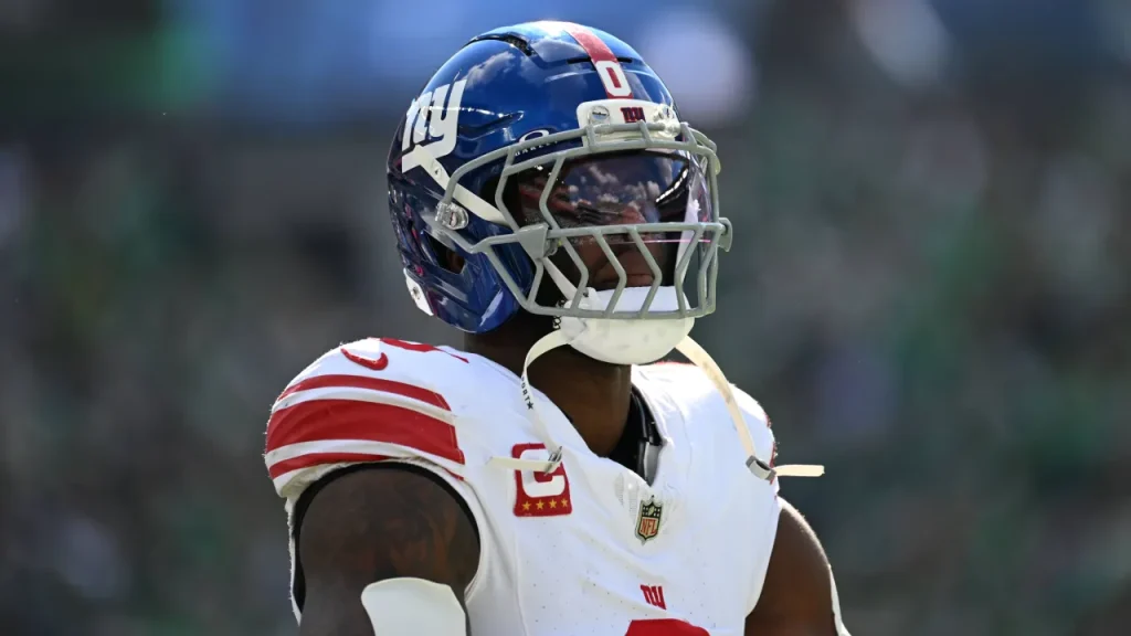 brian burns injury update: latest news on giants de's status in week 3 game