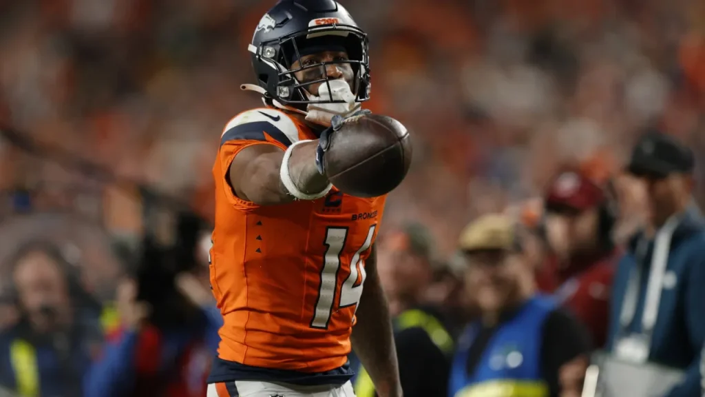is courtland sutton playing tonight? why broncos wr is off to quiet start vs. chiefs