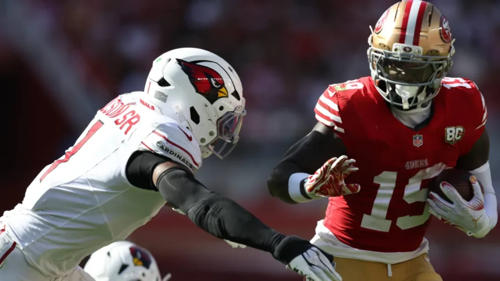 deebo samuel breaks bizarre nfl record with hook and ladder td