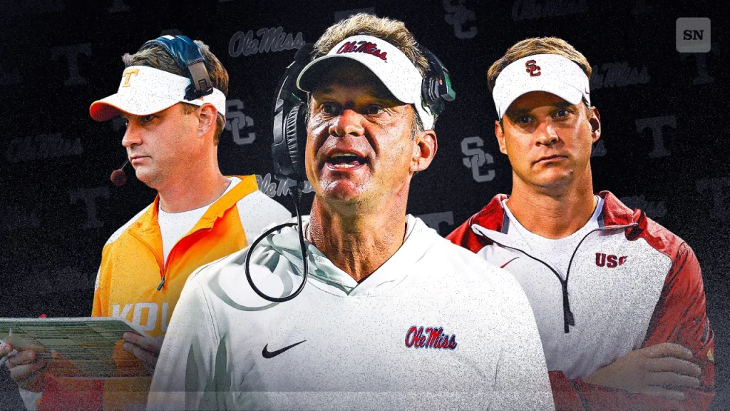 lane kiffin's timeline of controversial exits, from quitting on ole miss, tennessee to usc, raiders firings