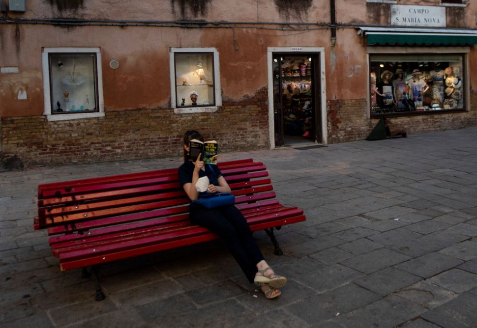 in venice, hollywood races to adapt books before publication
