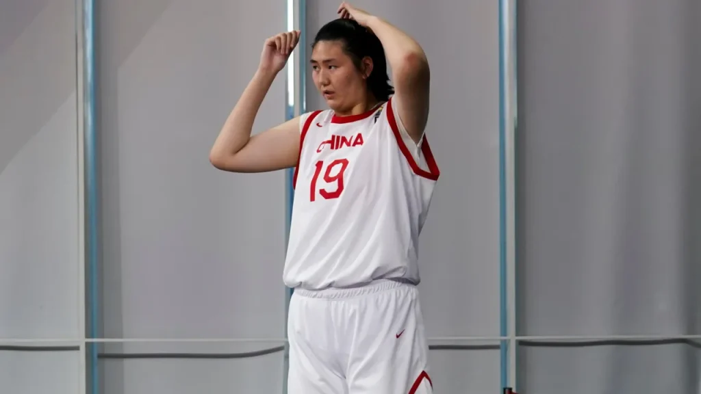 who is zhang ziyu? meet china's 7 foot 2 center towering over fiba women's world cup competition