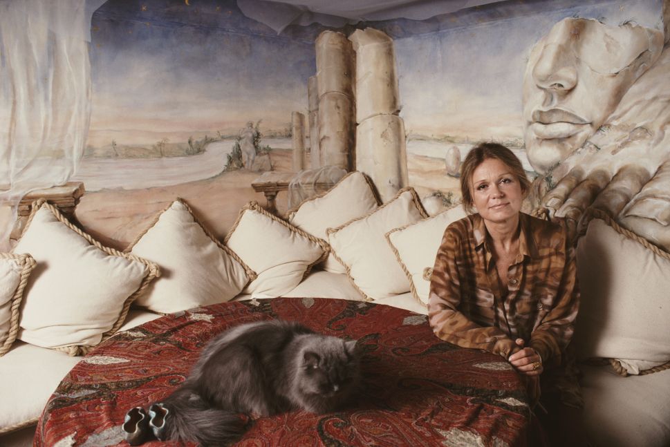 gloria steinem taught us how to walk forward without her
