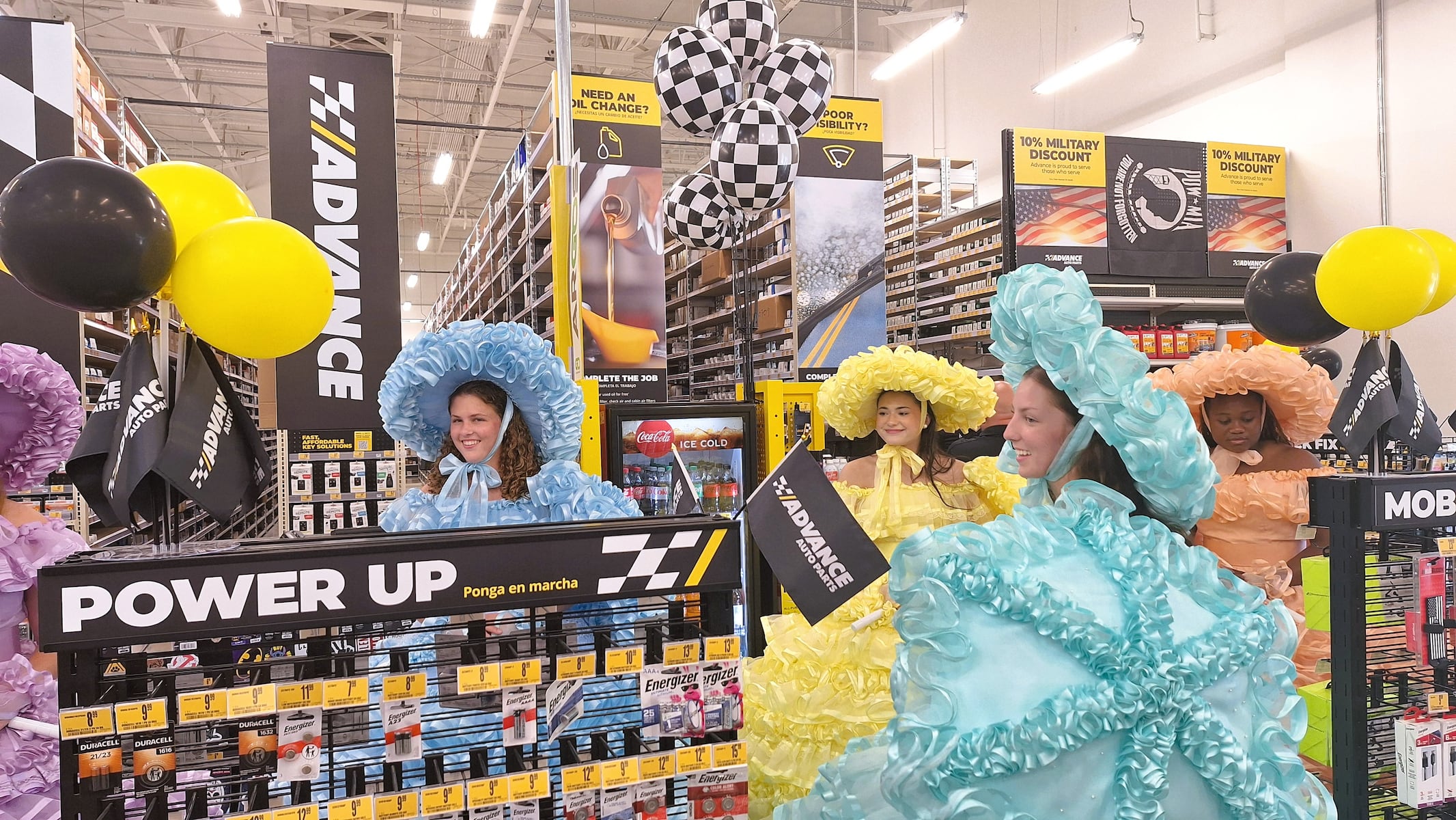 it’s not a trader joe’s. but this auto parts place is still a big deal