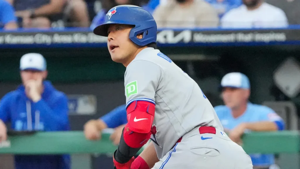 kazuma okamoto makes blue jays rookie history with new rbi record