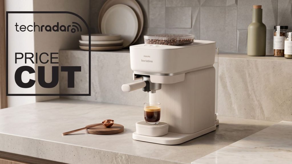 the philips baristina is ‘unlike any other bean to cup machine’ we’ve tested — and with 26% off, it’s affordable too