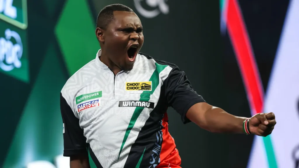 alexandra palace fan favorite david munyua qualifies for 2027 pdc world darts championship