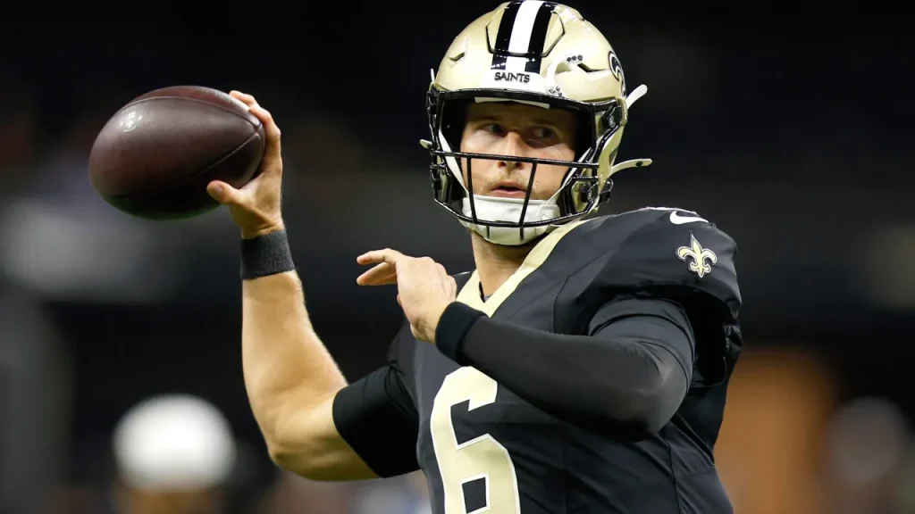 tyler shough td controversy, explained: how saints qb's questionable goalline sneak led to shocking ravens upset