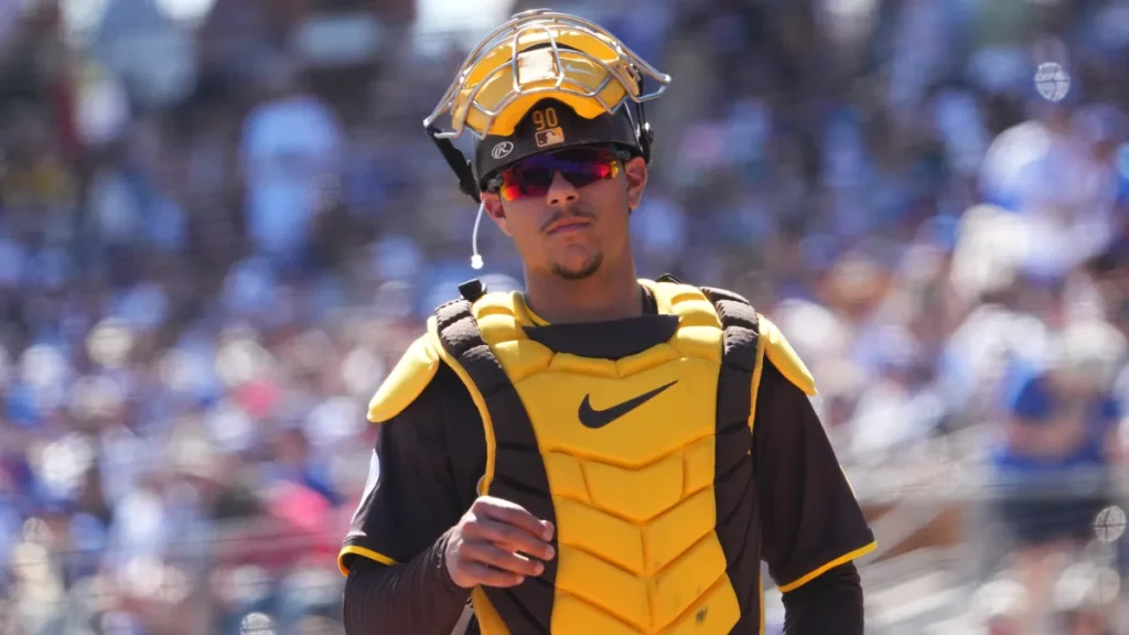padres top prospect to become mlb's youngest catcher since 1991