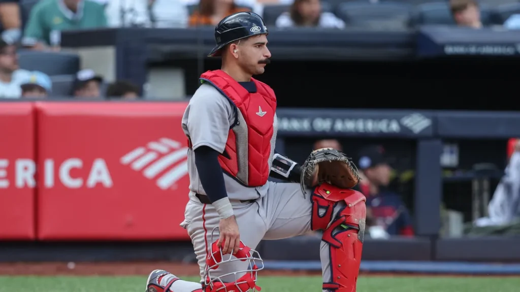 red sox make notable catcher decision for angels series finale