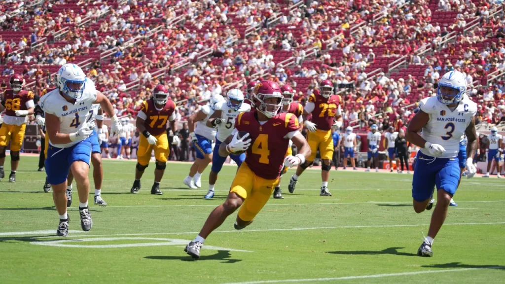 'absolute disgrace': why usc became joke of college football with low attendance for home opener