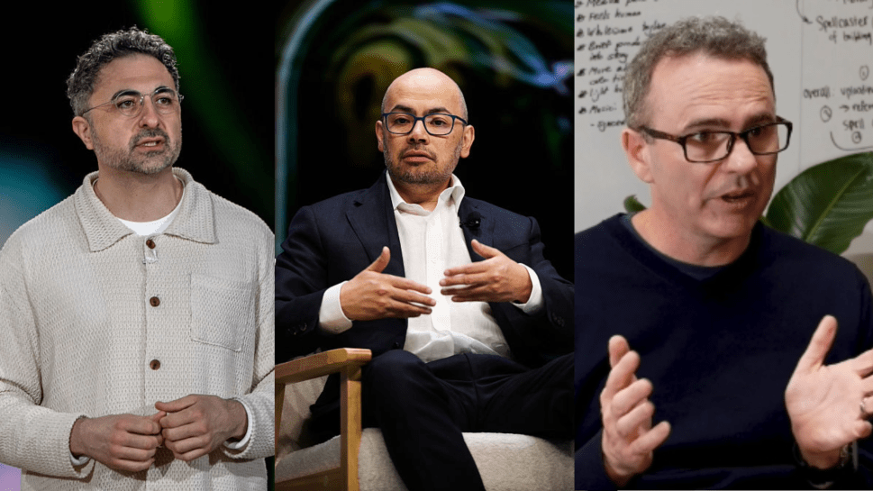 google deepmind’s 3 founders are now shaping a.i. from very different posts