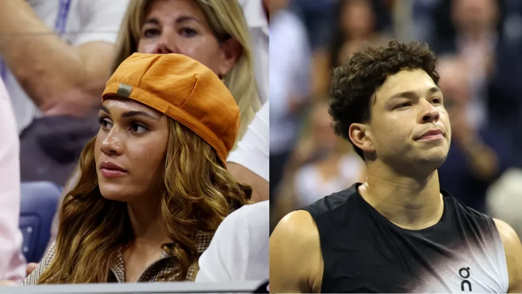 trinity rodman cheers on ben shelton's us open semifinal win