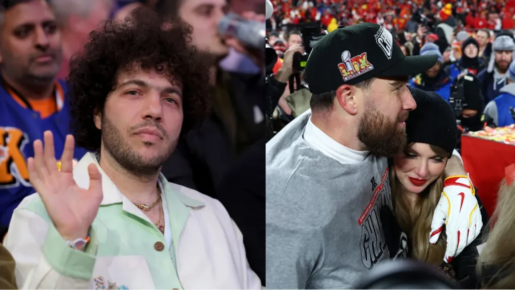 benny blanco praises 'beautiful' taylor swift and travis kelce wedding