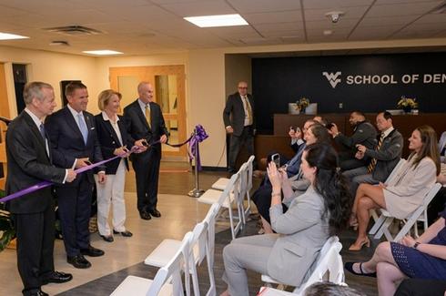wvu school of dentistry officially opens expanded, state of the art clinics with eight figure price tag