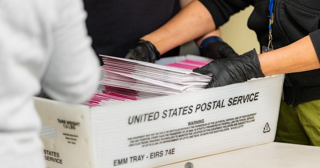 whistleblower raises alarming possibility about mail ballots