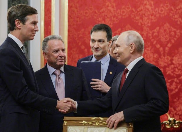 trump’s envoys witkoff and kushner visit moscow in latest push to end war in ukraine