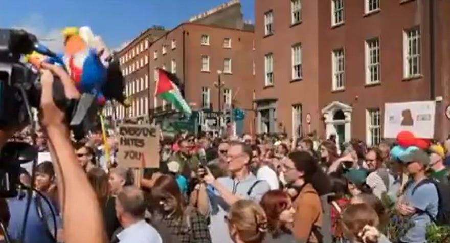trump told he’s not welcome and met with massive protests in ireland