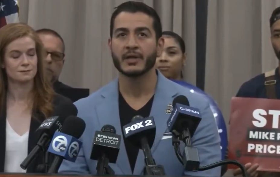 abdul el sayed is leading mike rogers as republicans could be cooked in michigan