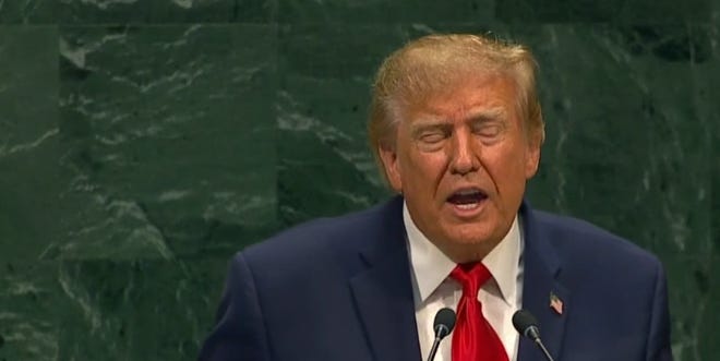 trump bombs at the un as he tries to avoid being charged with war crimes