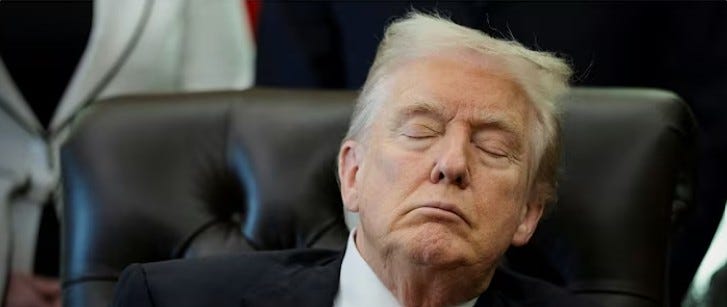 the white house was too scared to wake trump up to lift reporter ban