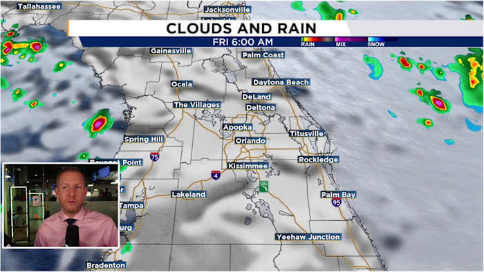 high rain chance through holiday weekend
