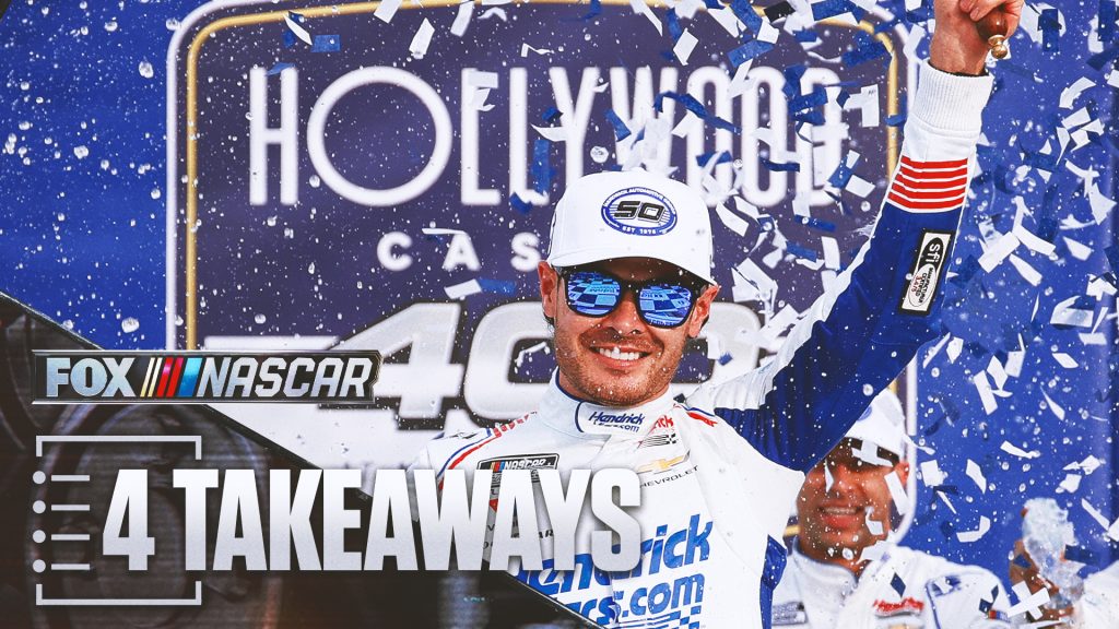 4 takeaways from kansas & kyle larson’s huge second win of the chase