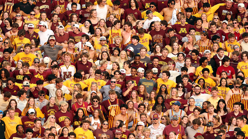 minnesota fans take part in norway viking row before home opener